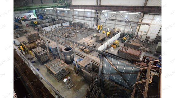 Газовый котел 1.3 МВт производство